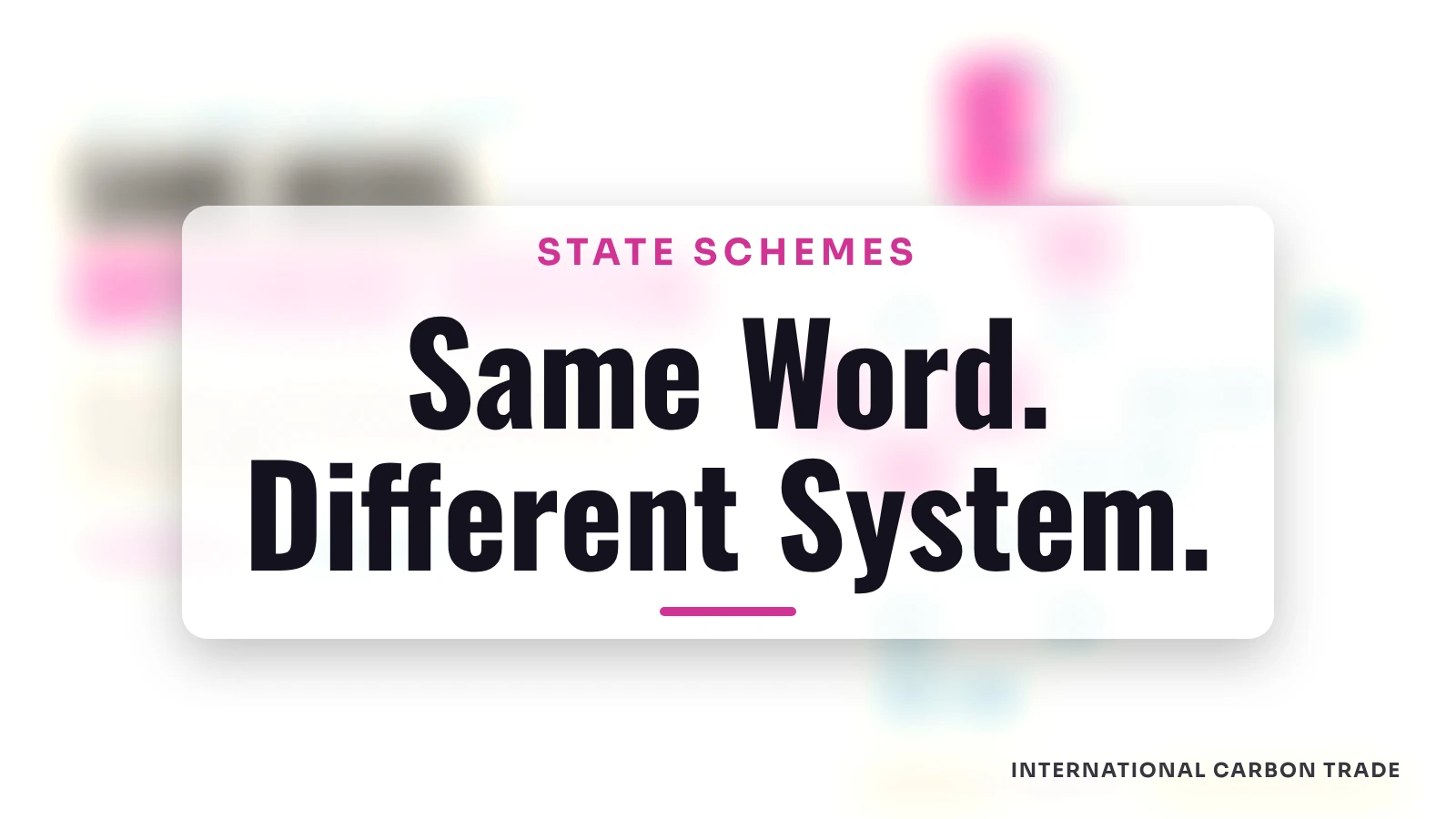 State Carbon Credit Schemes in India: Why They Aren't CCTS